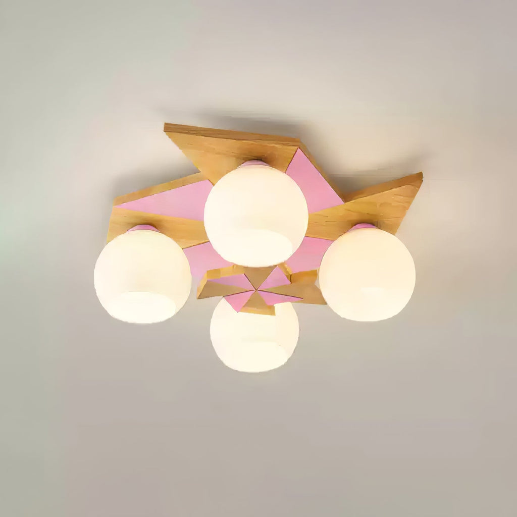 Ewooda Wooden Ceiling Lamp