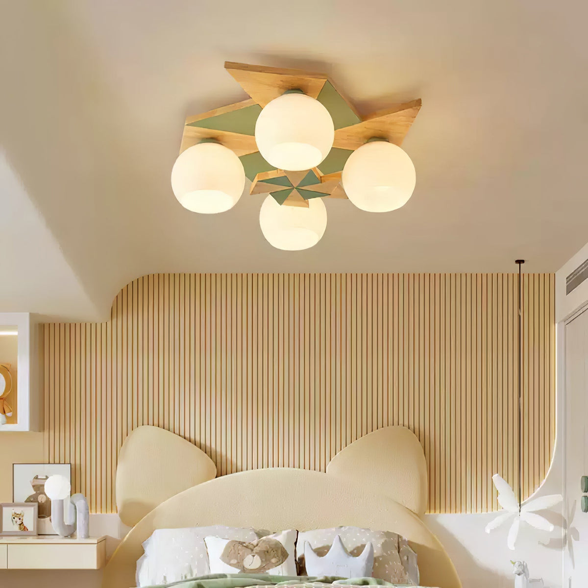 Ewooda Wooden Ceiling Lamp
