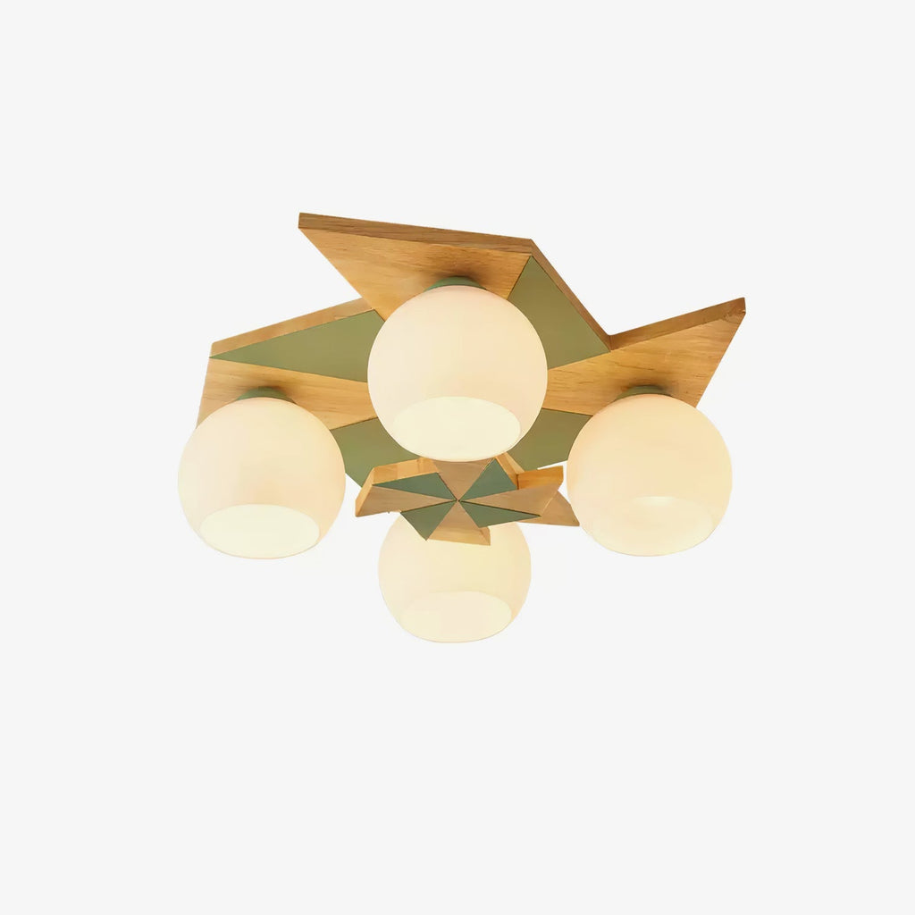 Ewooda Wooden Ceiling Lamp